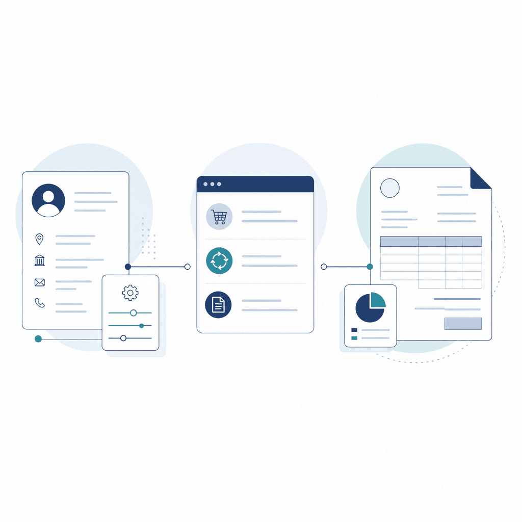 Customer Setup, Transaction Types, and Invoice Configuration