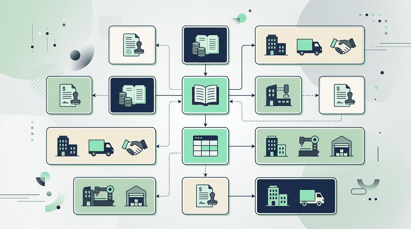 Facts and dimensions in an OTBI subject area data model